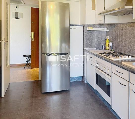 GRAND BALCON / CUISINE ÉQUIPÉE