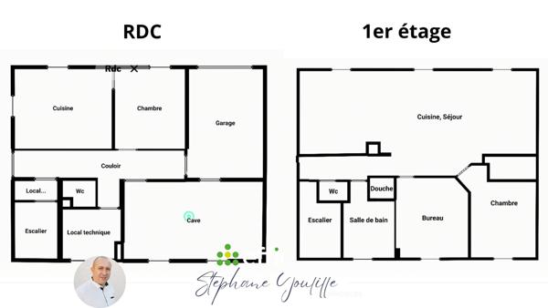 Maison 4 pièces - 128 m² Exclusivité efficity