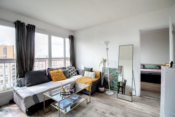 APPARTEMENT ARGENTEUIL 2 PIECES 1 CHAMBRE AVEC CAVE ET A 300M DE LA GARE VAL D'ARGENTEUIL