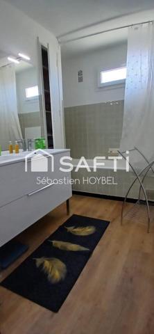 Blagnac centre, T3 rénové avec balcon et cave.