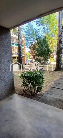 Blagnac centre, T3 rénové avec balcon et cave.