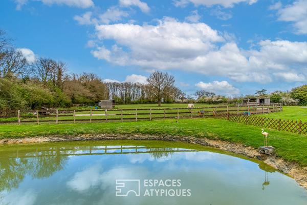 Propriété dans un havre de paix aux portes d’Angers