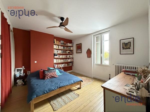 ALBI-La Madeleine: maison de caractère 150m2-4CH-jardin 562m2 (piscinable)
