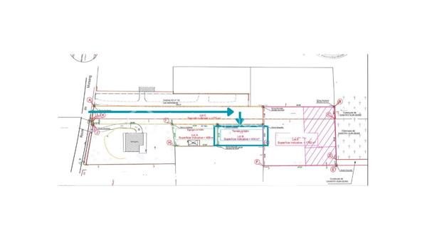 Terrain de 414 m²