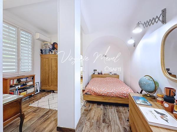 RARE ! 3 pièces Art Déco avec jardin privatif de 40 m² à NICE Libération