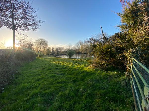 À vendre : Terrain idéalement situé au sud de Lamballe avec un étang , d'environ 10000 m² / terrain de Loisir