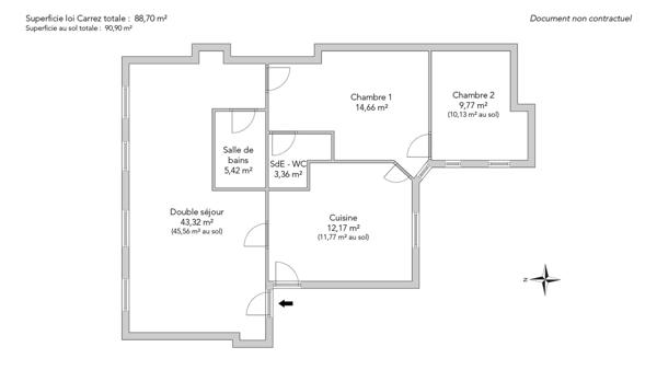 Appartement Paris 3 e - ARCHIVES