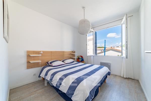 Maison de ville avec terrasses et garage à 150m de la plage