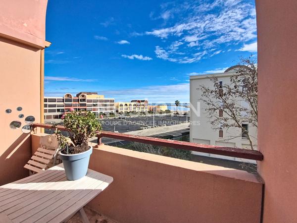Duplex 39 m² avec vue sur la plage du Grazel
