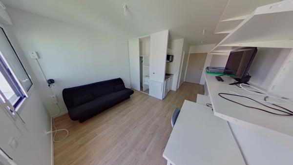 Appartement Saint Jean D Illac 1 pièce(s) 21.34 m2