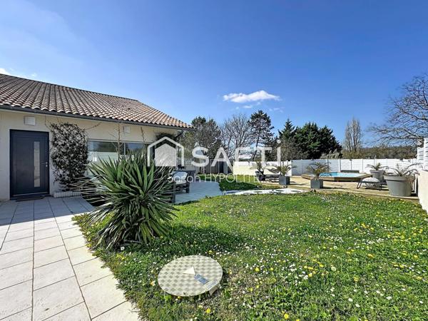 Maison en pierre de 105 m2 avec piscine