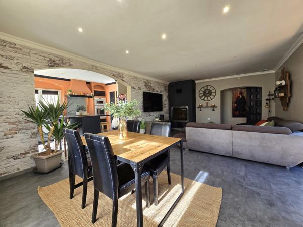 L'Isle-sur-la-Sorgue (84800) Villa 185m²- maison principale et appartement indépendant - Piscine - Terrain 728m²