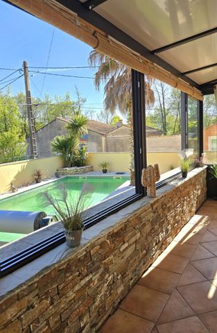 L'Isle-sur-la-Sorgue (84800) Villa 185m²- maison principale et appartement indépendant - Piscine - Terrain 728m²