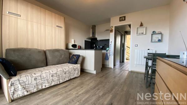 ETEL - A vendre, studio vue mer à proximité à pied des commerces