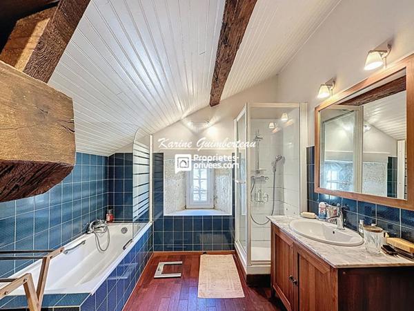 Maison de campagne avec vue dominante + piscine + gîte