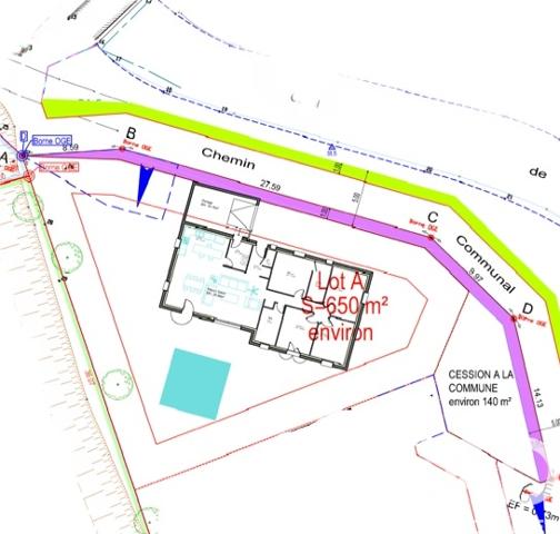 Terrain à vendre 650 m² Bédarrides