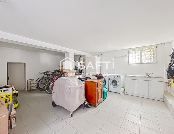 Maison individuelle avec grand séjour traversant