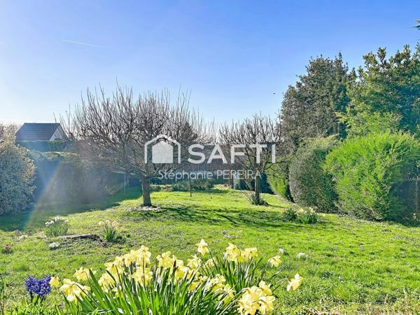 Maison individuelle avec grand séjour traversant