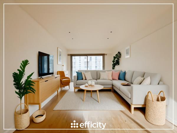 Appartement 4 pièces - 86 m² Exclusivité efficity