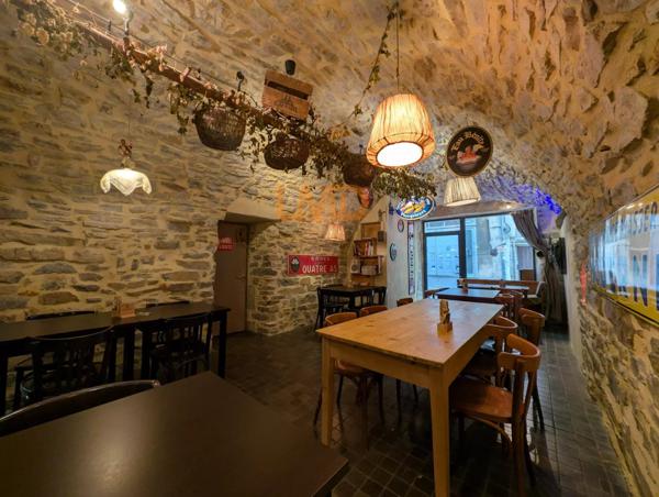 Local commercial bar a bière, Mur et Fond de commerce