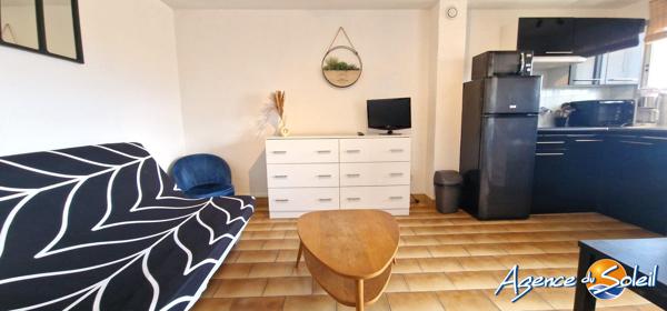 Appartement à Canet-en-Roussillon Beau studio vue mer