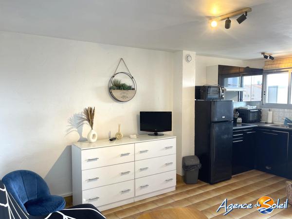 Appartement à Canet-en-Roussillon Beau studio vue mer
