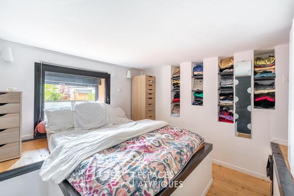 Appartement esprit loft avec terrasse