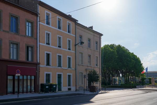 CARCASSONNE – GAMBETTA Appartement T3 70m² traversant avec vue Cité à deux pas du square Gambetta