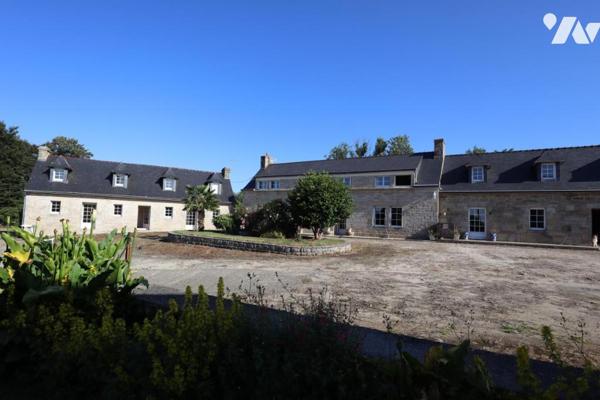 Un corps de ferme avec des dépendances - Pluguffan