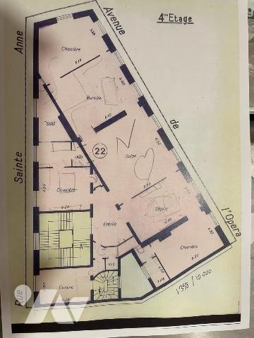 A VENDRE - PARIS 1er - LOUVRE - APPARTEMENT 6 PIECES 