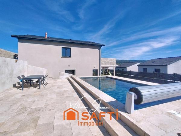 Maison moderne, récente et aux belles prestations