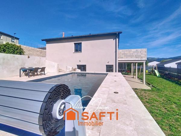 Maison moderne, récente et aux belles prestations