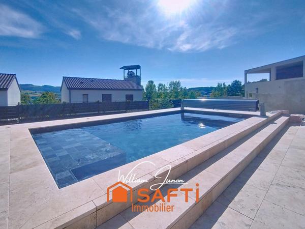 Maison moderne, récente et aux belles prestations