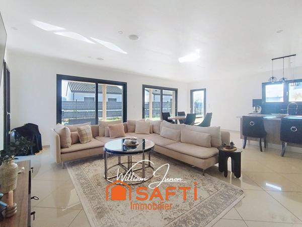 Maison moderne, récente et aux belles prestations