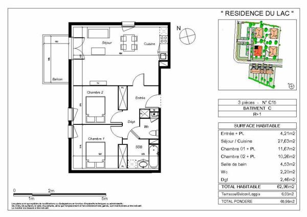 Location Appartement à AMBARES ET LAGRAVE