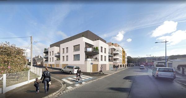 Appartement Neuf Sotteville Les Rouen 2 pièces 41 m2