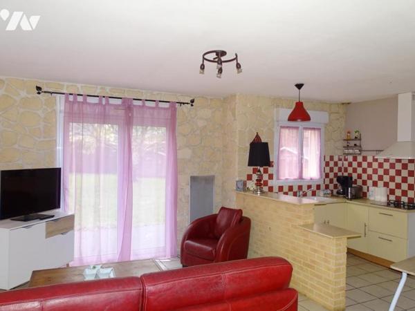 Maison de plain pied en centre bourg