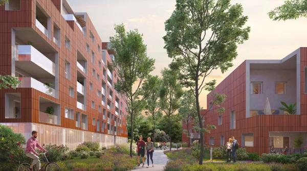 Appartement Neuf T4 de 80,53 m² + loggias + Parking à Toulouse
