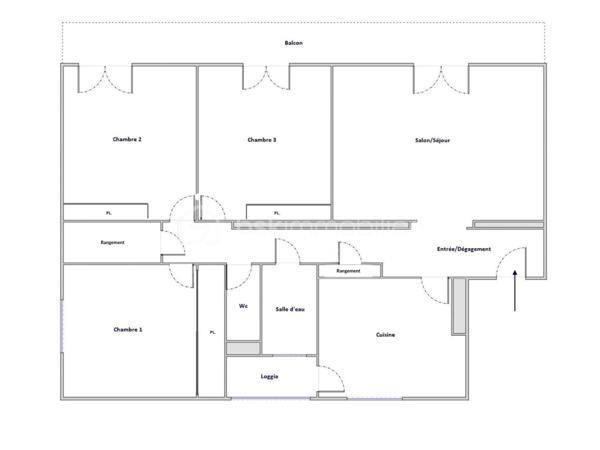 Appartement de 79,14 m²