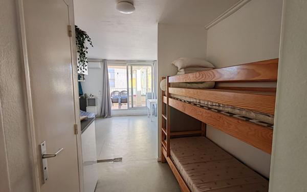 Appartement à louer    1 pièce •  Le Cap d'Agde - Agde