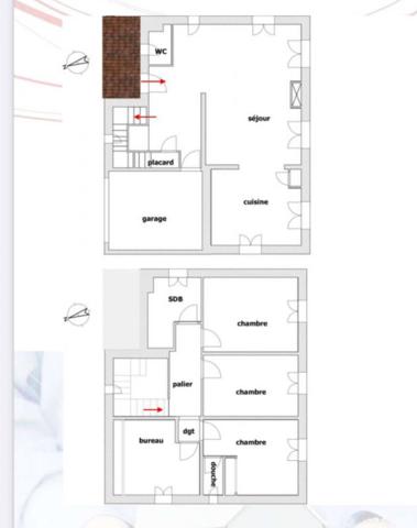 NICE OUEST - Villa d'environ 150 m2   + GARAGE + PISCINE