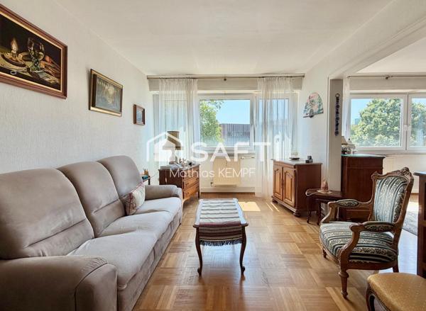 Appartement 4P. 72,4m² - Cave - Garage - Ascenseur