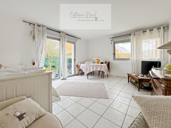 Appartement La Baule Escoublac, 2 pièces avec jardin privatif, stationnement et cave