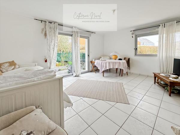 Appartement La Baule Escoublac, 2 pièces avec jardin privatif, stationnement et cave