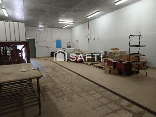 BATIMENTS SUR 6749 M2 DE TERRAIN EN BORD DE RN 113