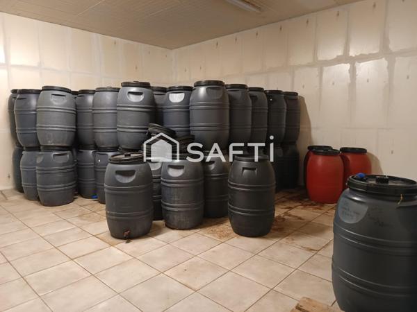 BATIMENTS SUR 6749 M2 DE TERRAIN EN BORD DE RN 113