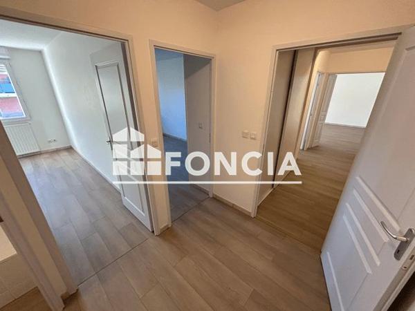 Location Appartement 3 pièces 77.92 m² - ILOT N°3 ZAC DU PONTET-LE RONSARD 50 RUE ALBERT VARNET Valence 26000