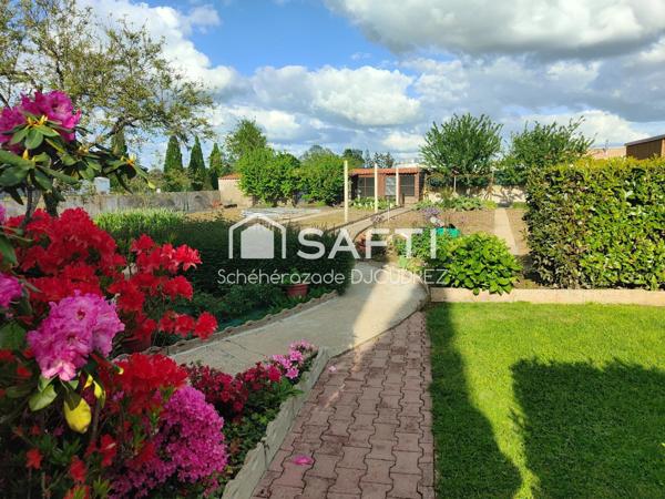 MAISON SUR SOUS-SOL DE 84M², 3 CHAMBRES, DEPENDANCE, TERRAIN 1219M²