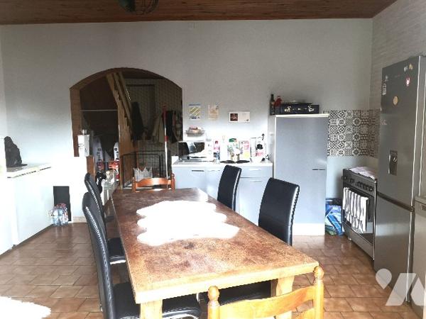 Chamouilley, maison de ville F4 avec terrain et garage