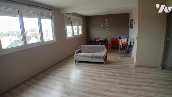 Le MANS, Spécial investisseur, appartement T3 de 63 m² avec locataire